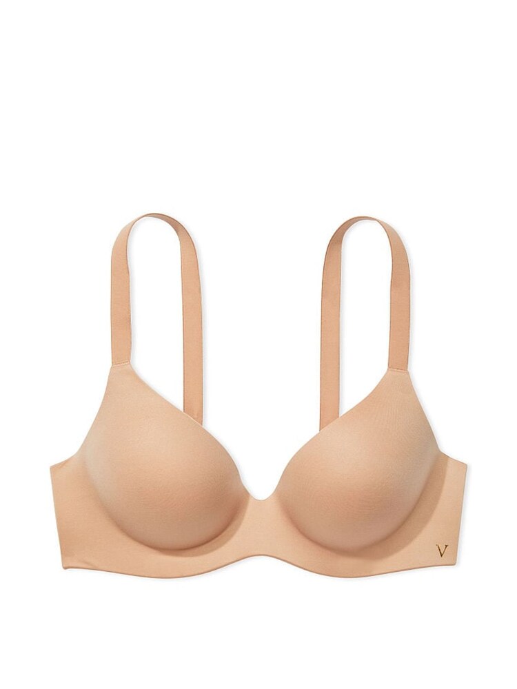 Victoria's Secret Praline Nude Lightly Lined Plunge Non Wired Bra - Image 3 of 3 Victoria's Secret Praline Nude Lightly Lined Plunge Non Wired Bra - Image 3 of 3