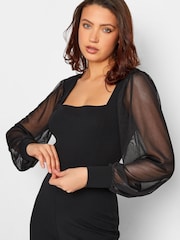 Long Tall Sally комбинезон с сетчатыми рукавами - Изображение 4 из 4