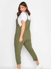 Yours Curve Green Limited Dungarees - Image 3 of 4
