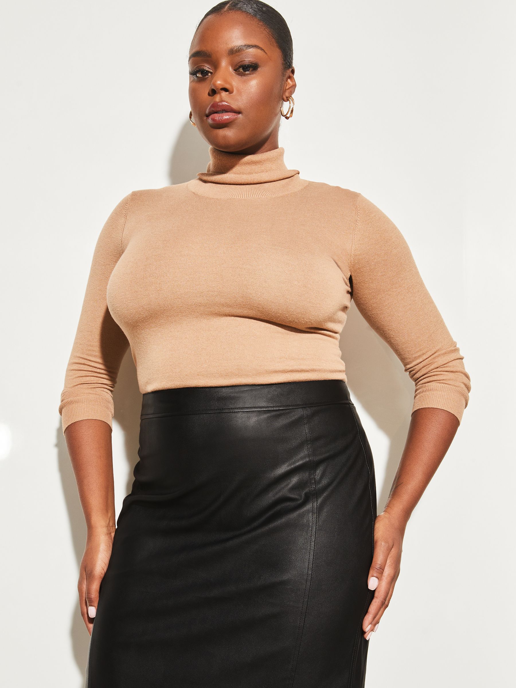 Where can i buy faux leather pencil skirt top