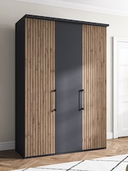 Wiemann Graphite Daytona Matt Wardrobe - Image 1 of 4