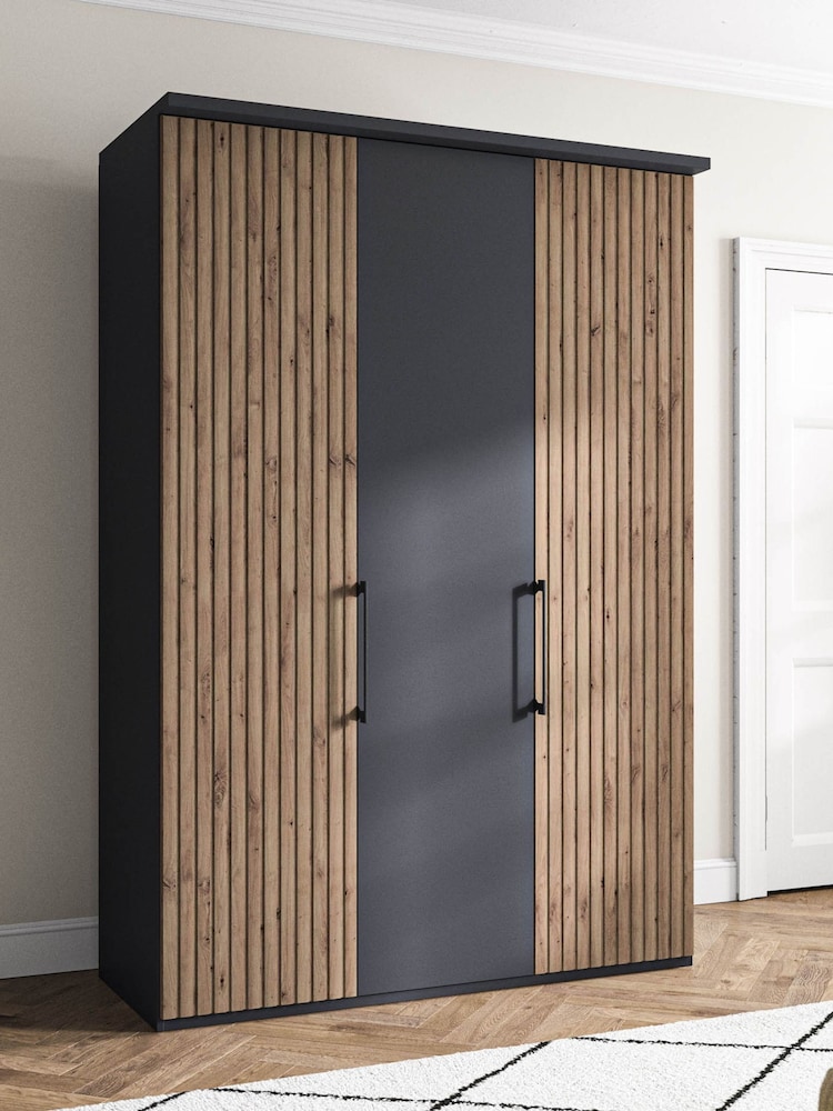 Wiemann Graphite Daytona Matt Wardrobe - Image 1 of 4