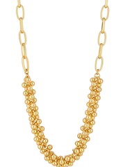 Mood Gold Polished Orb Shaker Chain Necklace - Image 1 of 1