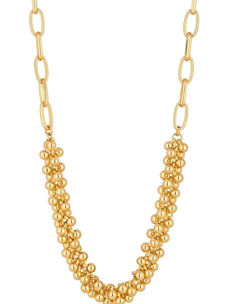 Mood Gold Polished Orb Shaker Chain Necklace - Image 1 of 1