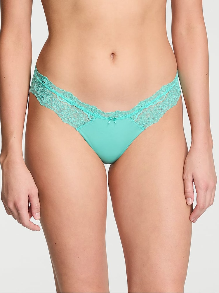 Victoria's Secret Aquarius Blue Thong Knickers - Image 1 of 4