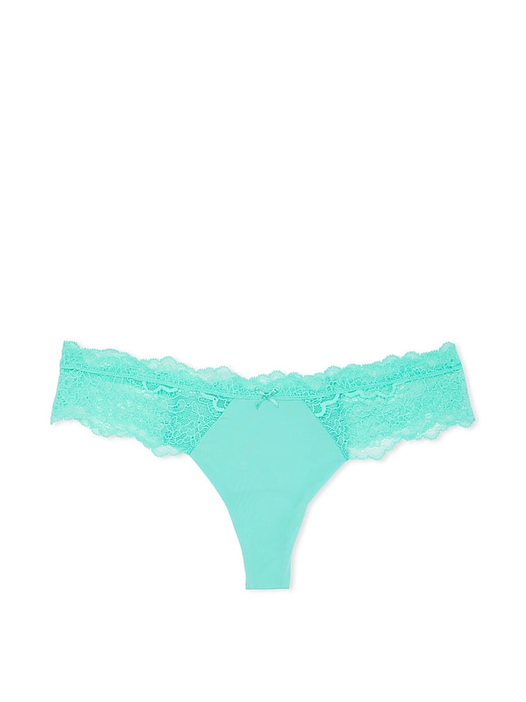Victoria's Secret Aquarius Blue Thong Knickers - Image 4 of 4 Victoria's Secret Aquarius Blue Thong Knickers - Image 4 of 4