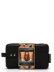 Baylis & Harding Black Pepper and Ginseng Mens Luxury Wash Bag Gift Set - Image 1 of 4