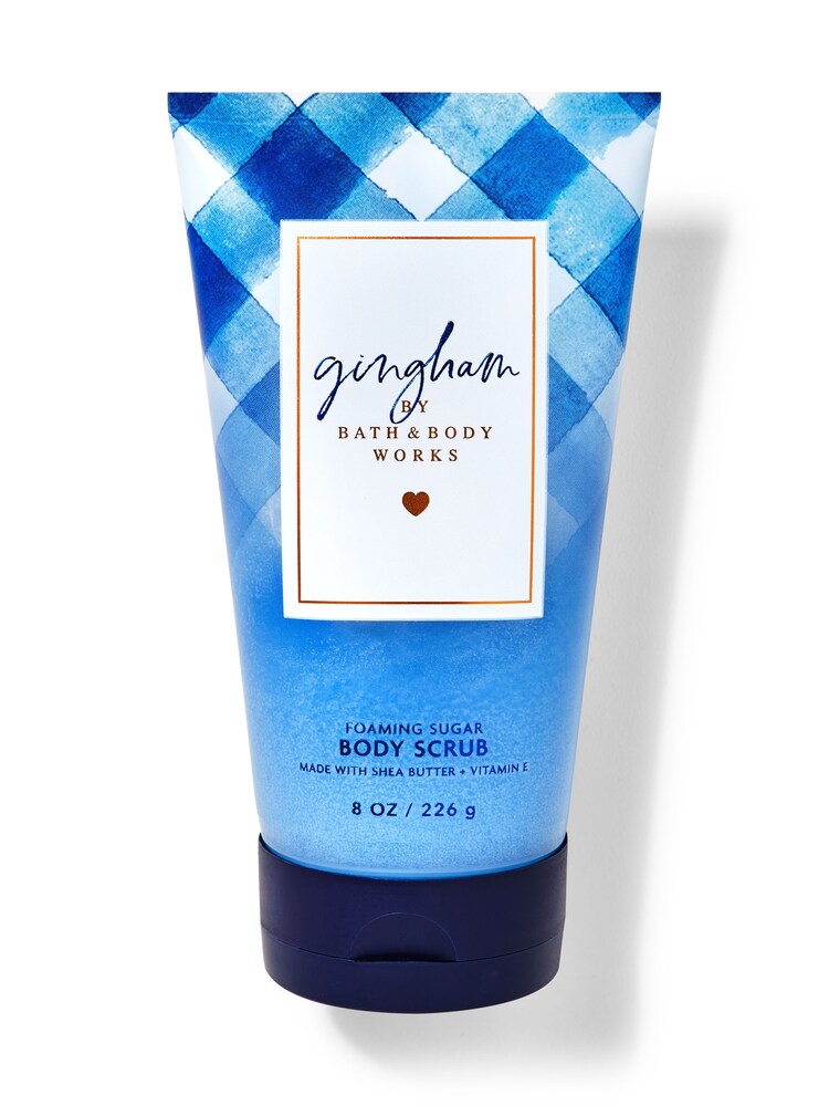 Bath & Body Works Gingham Foaming Sugar Body Scrub 8 oz / 226 g - Image 1 of 1 Bath & Body Works Gingham Foaming Sugar Body Scrub 8 oz / 226 g - Image 1 of 1