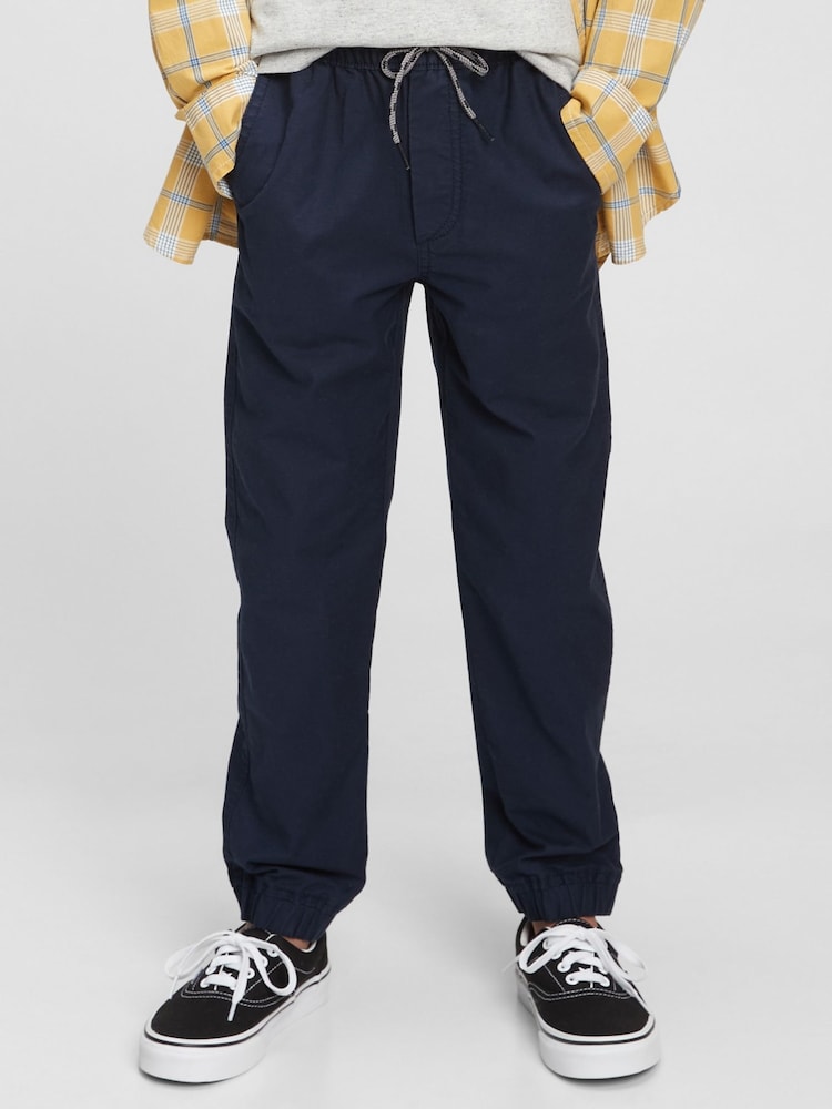 Gap Navy Blue Everyday Joggers (4-13yrs) - Image 1 of 2 Gap Navy Blue Everyday Joggers (4-13yrs) - Image 1 of 2