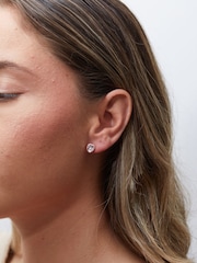 Lipsy Jewellery Gold Heart Stud And Hoop Earrings - Pack of 2 - Image 2 of 3