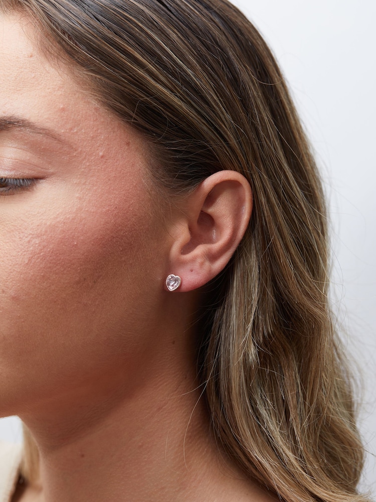 Lipsy Jewellery Gold Heart Stud And Hoop Earrings - Pack of 2 - Image 2 of 3
