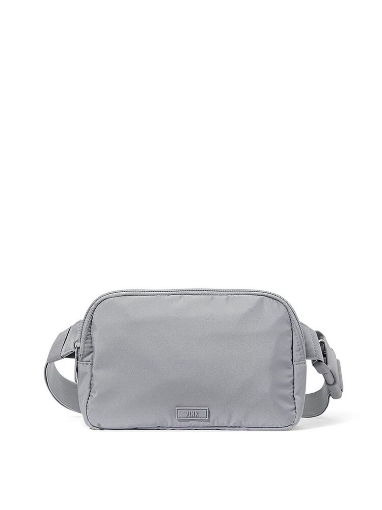 Victoria's Secret PINK Grey Oasis Belt Bag - Image 1 of 3