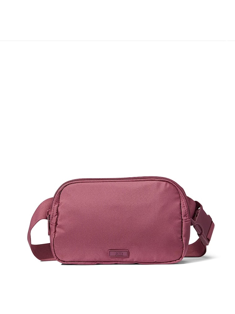 Victoria's Secret PINK Morning Rose Pink Belt Bag - Image 1 of 3 Victoria's Secret PINK Morning Rose Pink Belt Bag - Image 1 of 3