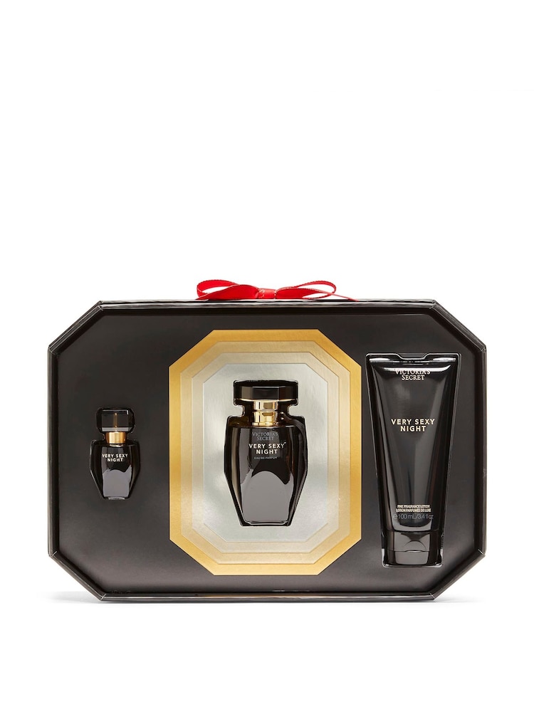 Victoria's Secret Very Sexy Night Perfume 3 Piece Fragrance Gift Set - Image 1 of 4