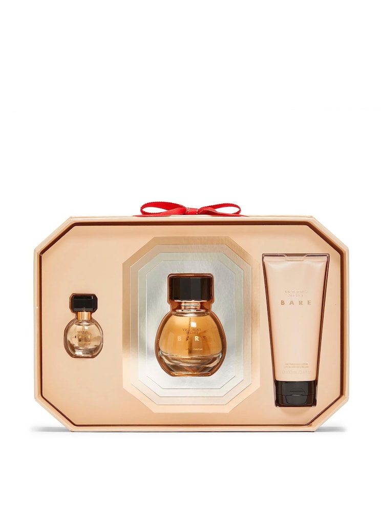 Victoria's Secret Bare Perfume 3 Piece Fragrance Gift Set - Image 1 of 4