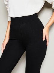 Lipsy Black Petite Contour Cigarette Smart Trousers - Image 4 of 4