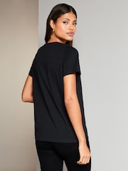 Wear it with Love Black T-Shirt - Image 2 of 4