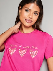 Wear it with Love Pink T-Shirt - Image 4 of 4