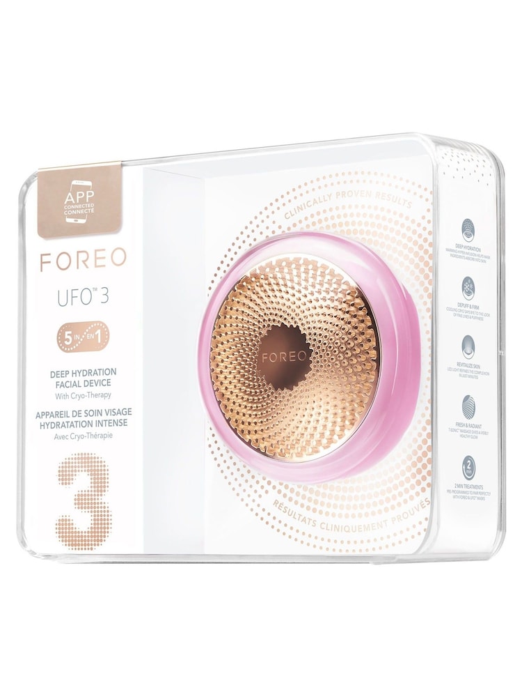 FOREO UFO 3 Pearl Pink Deep Hydration Device - Image 2 of 6