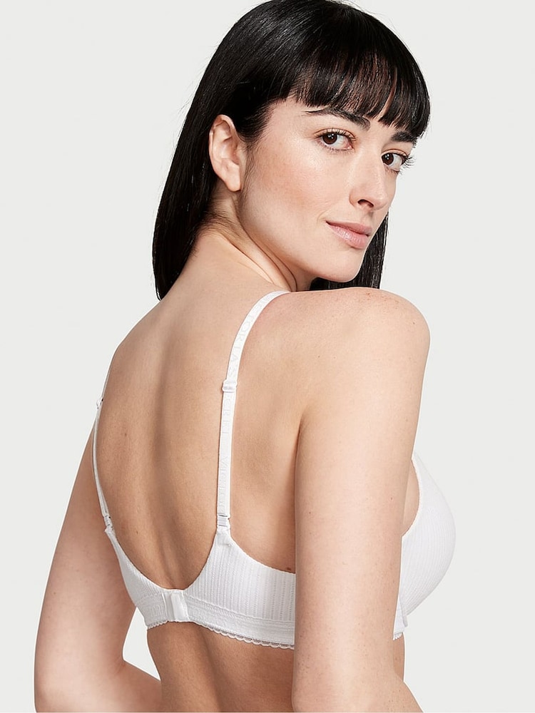 Victoria's Secret White Strap Full Cup Push Up Bra - Image 2 of 3