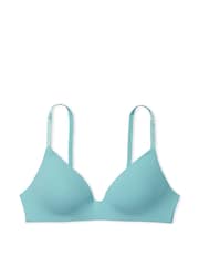 Victoria's Secret Fountain Blue Rib Non Wired Lightly Lined Bra - Image 3 of 6