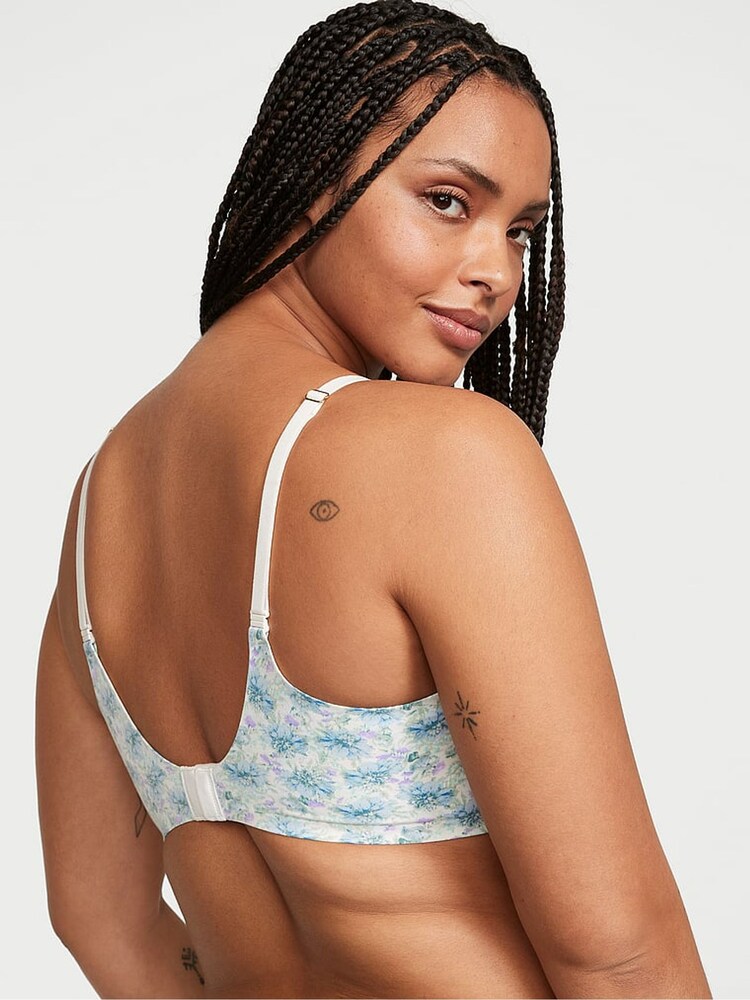 Victoria's Secret White Full Bloom Smooth Lightly Lined Demi Bra - Image 2 of 4