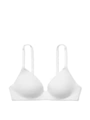 Victoria's Secret White Ribbed Non Wired Lightly Lined Bra - Image 3 of 3