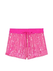 Victoria's Secret Forever Pink Sequin Mesh Shorts - Image 3 of 3