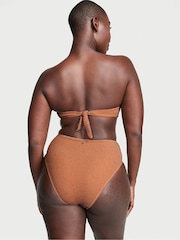 Victoria's Secret Toasted Sugar Brown Strapless Shimmer Swim Bikini Top - Image 2 of 3