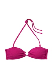 Victoria's Secret Forever Pink Strapless Shimmer Swim Bikini Top - Image 3 of 3