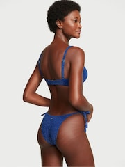 Victoria's Secret Diver Blue Push Up Shimmer Swim Bikini Top - Image 2 of 3