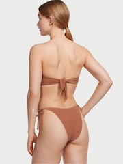 Victoria's Secret Toasted Sugar Brown Brazilian Shimmer Swim Bikini Bottom - Image 2 of 4