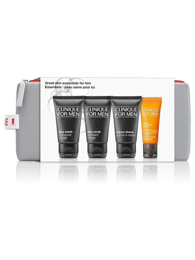 Clinique For Men Energising Skincare Gift Set (Worth £36) - Image 3 of 3