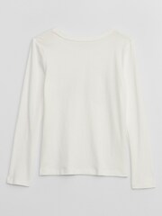 Gap Graphic Star Logo Langarm-T-Shirt mit Rundhals (4-13Jahre) - Bild 2 von 2