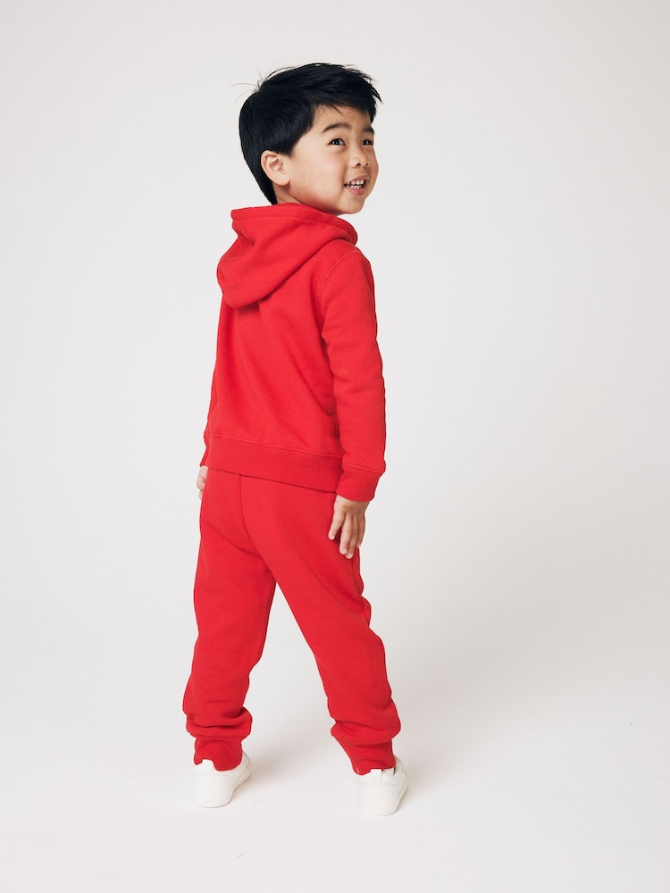 Gap Red Logo Zip Up Hoodie (Newborn-5yrs) - Image 2 of 8