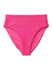 Victoria's Secret Forever Pink Fishnet High Waisted Swim Bikini Bottom - Image 3 of 3