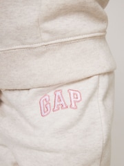 Gap White Logo Fleece-Lined Joggers (Newborn-5yrs) - Image 4 of 5
