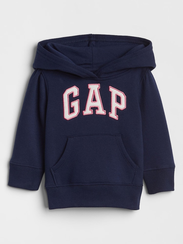 Gap Blue Arch Logo Hoodie (12mths-5yrs) - Image 1 of 2