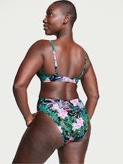 Victoria's Secret Black Palm Push Up Swim Bikini Top - Image 2 of 3