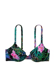 Victoria's Secret Black Palm Push Up Swim Bikini Top - Image 3 of 3