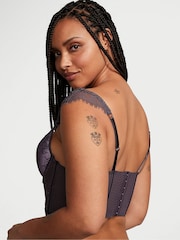 Victoria's Secret Tornado Purple Lace Corset Bra Top - Image 2 of 2
