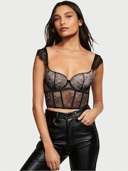 Victoria's Secret Black Lace Corset Bra Top - Image 3 of 3