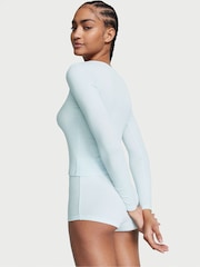Victoria's Secret Blue Ballad Modal Short Pyjama Set - Image 2 of 3