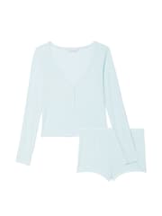 Victoria's Secret Blue Ballad Modal Short Pyjama Set - Image 3 of 3