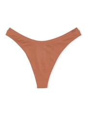 Victoria's Secret PINK Caramel Nude Seamless Thong Knickers - Image 3 of 3
