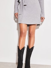 Lipsy Black Pull On Calf Pointed Western Cowboy Heel Boot - Image 4 of 4