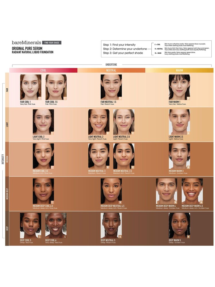 bareMinerals Original Pure Serum Radiant Natural Liquid Foundation Mineral SPF 20 - Image 10 of 10 bareMinerals Original Pure Serum Radiant Natural Liquid Foundation Mineral SPF 20 - Image 10 of 10