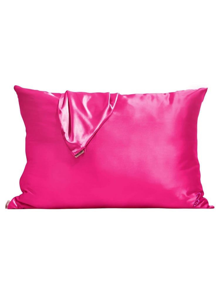 Kitsch Barbie Pink Satin Pillowcase - Image 1 of 5