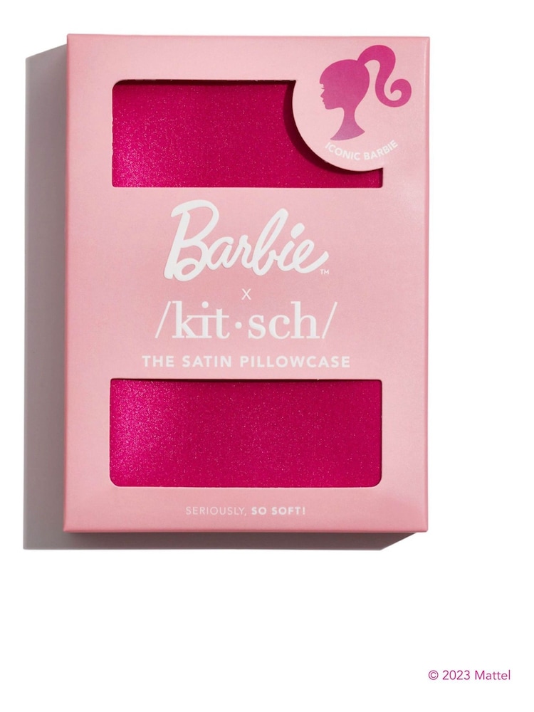 Kitsch Barbie Pink Satin Pillowcase - Image 2 of 5