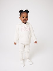 Crema - Sudadera con capucha y logo de Gap (6meses-5años) - Imagen 2 de 6